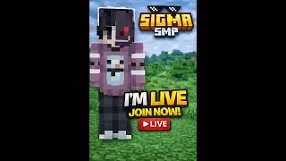 SIGMA SMP LIVE 😎 | Daily Minecraft Grind | KRYPTEX