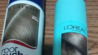 Root Touch Up : Loreal Paris vs. Clariol nice'n easy 