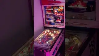 Recel Top Speed Pinball Machine 3 Games Played, From Madrid Spain. April, 2021.
