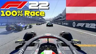 F1 22 - 100% Race Red Bull Ring, Austria in P&eacute;rez' Red Bull