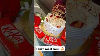 Fancy sweet cake design 🍰 #song #music #love #spotify #food #cake #musickitchen