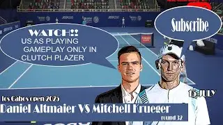 Daniel Altmaier vs Mitchell Krueger | Los Cabos Open 2025 | Gameplay Simulation &ndash; Round of 32