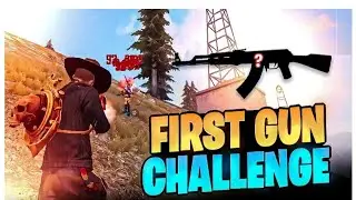 FIRST Gun Only 😈 | Deadliest Weapon Combo Challenge | Free Fire #freefire #viral 