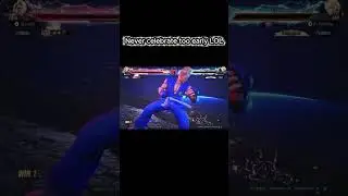 Early popoff gone wrong.  #tekken8 #gaming #fgc