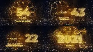 New Year Countdown 2021 AFTER Effects Template Videohive 29805262