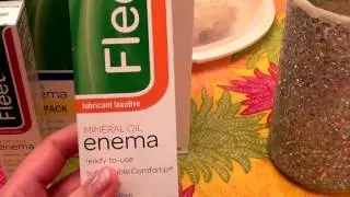 ENEMA TIME ! Fleet Mineral Oil Enema, Latex Free constipation relief REVIEW