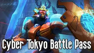 SMITE: Cyber Tokyo Battle Pass - Content Showcase