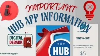 Как пользоваться приложением HUB на круизных лайнерах Carnival | ВАЖНЫЕ советы по Wi-Fi и приложе...