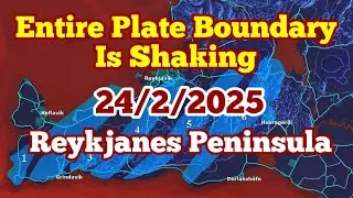 Iceland: Entire Plate Boundary Shaking, Reykjanes Peninsula, Hengill & Svartsengi Volcanic System
