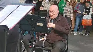 2022 0730 #Lane Cove Concert Band Senior Band #Cameraygal Busking in Chatswood Pt. 4