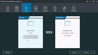 Sync files and folders using MiniTool's ShadowMaker
