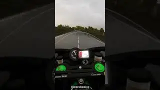 Ulster Gp Kawasaki H2r Big Wobble save on rain Ride 4 game #shorts