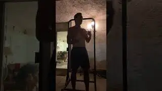 Pull-up/Chin-up variation to target Biceps - Partial ROM (BaseBlocks Big Bar)