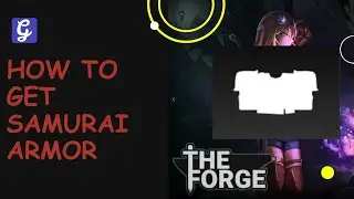Как получить самурайскую броню в The Forge Roblox