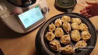 Thermomix TM-6.Манты, соус, рецепт универсального теста для пельменей, чебуреков.