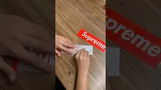 Supreme Scratch Off Box Logo