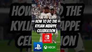 How to do the Kylian mbappe celebration #eafc25