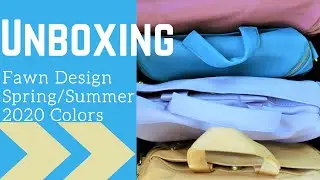 Unboxing Fawn Design Spring 2020 Colors!