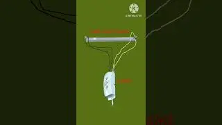 Tubelight choke connection/how to connect choke