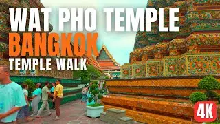 Walking Tour of Wat Pho Bangkok &ndash; 4K Temple Walk & Reclining Buddha Experience