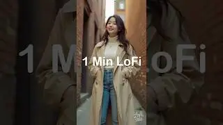 1 Min LoFi Break - Simple Days, Soft Beats #lofi #lofime #minimalvibes #cozybeat #citycalm