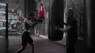 4FT Heavy Punching Bag Set | Boxing Bag with Gloves, Wraps, Chain & Ceiling Hook