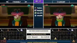 TWW Randomizer Spring Tournament 2019: Round 1 - Riekelt vs. Linkus7