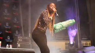 Rapper Sammus Performs Bridgestar at Keystone Comic Con