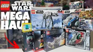 $600 MEGA LEGO Star Wars HAUL!? (Hard to Find Sets!)