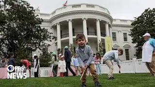 WATCH LIVE: Trumps host the 2025 White House Easter Egg Roll