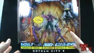 Toy Spot - DC Universe Gotham City 5 Boxed set, The Box