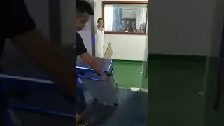 Portable office events exhibition security QR code RFID access control swing barrier turnstile