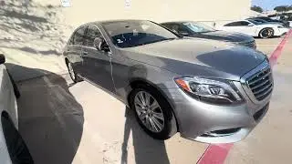 2015 Mercedes-Benz S-Class S550