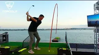 TopGolf off an AIRCRAFT CARRIER!