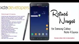 Refined Nougat N7FE Port for Exynos Note 4