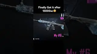 Finally got M416 glacier 🥺🥺 #pubgmobile #pubg #bgmi #trending #viral #carteopening