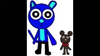 I Made Randy The Cat and Ted The Mouse From Randy The Cat Meets Suzy's Dreamhouse