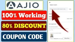 Ajio coupon code 2025 | Ajio coupon code kaise use kare