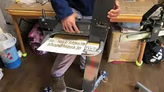 Stringway MS200 Vs Lock Out Manual Crank comparing spring racket stringing machines