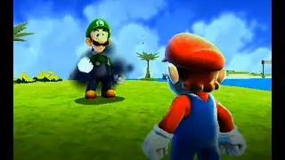 Super Mario Galaxy - All Regular Luigi Races - Cosmic Mario Edits Hack
