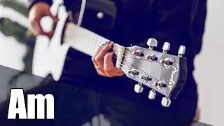 Acoustic Soft Groove Guitar Backing Track In Am | Lockdown Jam