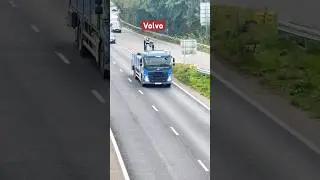 Volvo Beautiful Blue Truck UK 🚛💙 #VolvoTruck #UKTransport