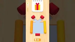Color Roll 3d Level of #233 #shorts #colorroll3d #gameplay #puzzlegame #3d