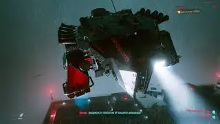 Cyberpunk 2077 - The Heist: Escape The Penthouse: Don't Jump and Jump Trauma Team (Raytracing PC)