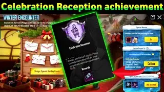 Celebration Reception Achievement Mission Complete | PUBG Mobile BGMI