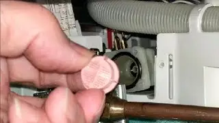 Cleaning Inlet Valve Screen on Bosch Dishwasher