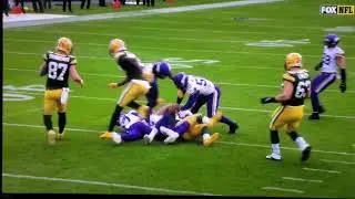 Cameron Dantzler #27 neck injury Vikings/Packers