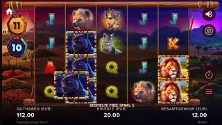 Serengeti Kings | Big Win | 20&euro; Fach | 20$ bet | 16,6K Win