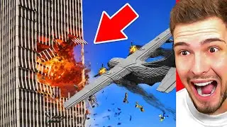 WOLKENKRATZER mit FLUGZEUG ZERSTÖREN! (Teardown)