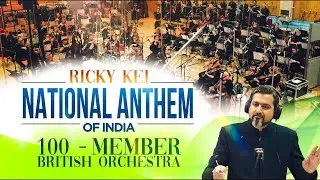 @RickyKejmusic Conducts Royal Philharmonic Orchestra: National Anthem of India | Abbey Road Studios